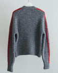 Paloma Wool Grand Slam Grey Crewneck Sweater Raglan
