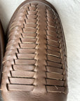 Lauren Manoogian New Mesa Woven Leather Shoes Brown