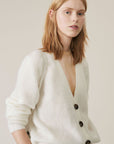 Ganni Soft Alpaca Wool V-Neck Cardigan K1454