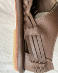 Lauren Manoogian New Mesa Woven Leather Shoes Brown