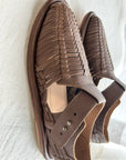 Lauren Manoogian New Mesa Woven Leather Shoes Brown