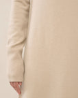 Lauren Manoogian Base Midi Alpaca Wool Knit Dress Antique
