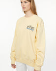 Sporty Rich Venice Crewneck Sweatshirt Lemon