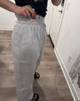 Nary High Waisted Linen Lounge Pant