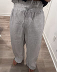 Nary High Waisted Linen Lounge Pant
