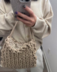 Alienina Sara Woven Shoulder Bag