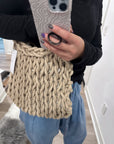 Alienina Sara Woven Shoulder Bag