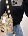 Alienina Sara Woven Shoulder Bag
