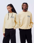 Sporty Rich Venice Crewneck Sweatshirt Lemon