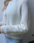 Ganni Soft Alpaca Wool V-Neck Cardigan K1454