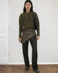 Paloma Wool 1 Besito Intarsia Crewneck Alpaca Sweater