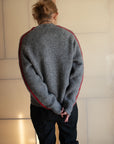 Paloma Wool Grand Slam Grey Crewneck Sweater Raglan