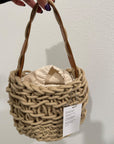 Alienina Runa Woven Bag with Leather Strap