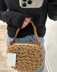 Alienina Runa Woven Bag with Leather Strap