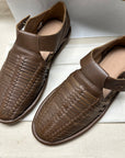 Lauren Manoogian New Mesa Woven Leather Shoes Brown