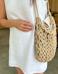 Alienina Sara Woven Shoulder Bag