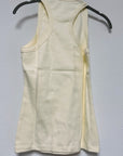 Low Classic Cotton Rib Knit Sleeveless Tank Top