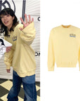Sporty Rich Venice Crewneck Sweatshirt Lemon