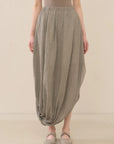 Lauren Manoogian Gauze Twist Skirt Lines