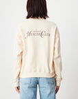Sporty Rich Rizolli Quarter Zip Cotton Sweatshirt