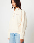Sporty Rich Rizolli Quarter Zip Cotton Sweatshirt