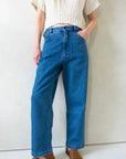 Cordera Denim Straight Pants Indigo
