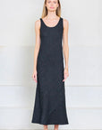 Lauren Manoogian Gauzy Bias Maxi Dress Black