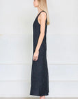 Lauren Manoogian Gauzy Bias Maxi Dress Black