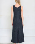Lauren Manoogian Gauzy Bias Maxi Dress Black