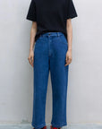 Cordera Denim Straight Pants Indigo