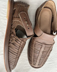 Lauren Manoogian New Mesa Woven Leather Shoes Brown