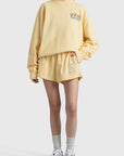 Sporty Rich Venice Crewneck Sweatshirt Lemon