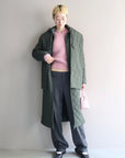 Paloma Wool Otter Padded Coat Khaki with Removable Hood/Scarf