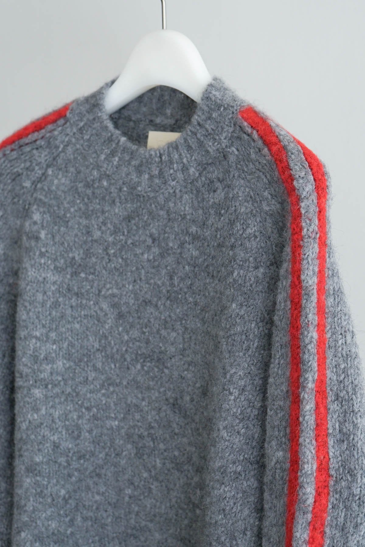 Paloma Wool Grand Slam Grey Crewneck Sweater Raglan