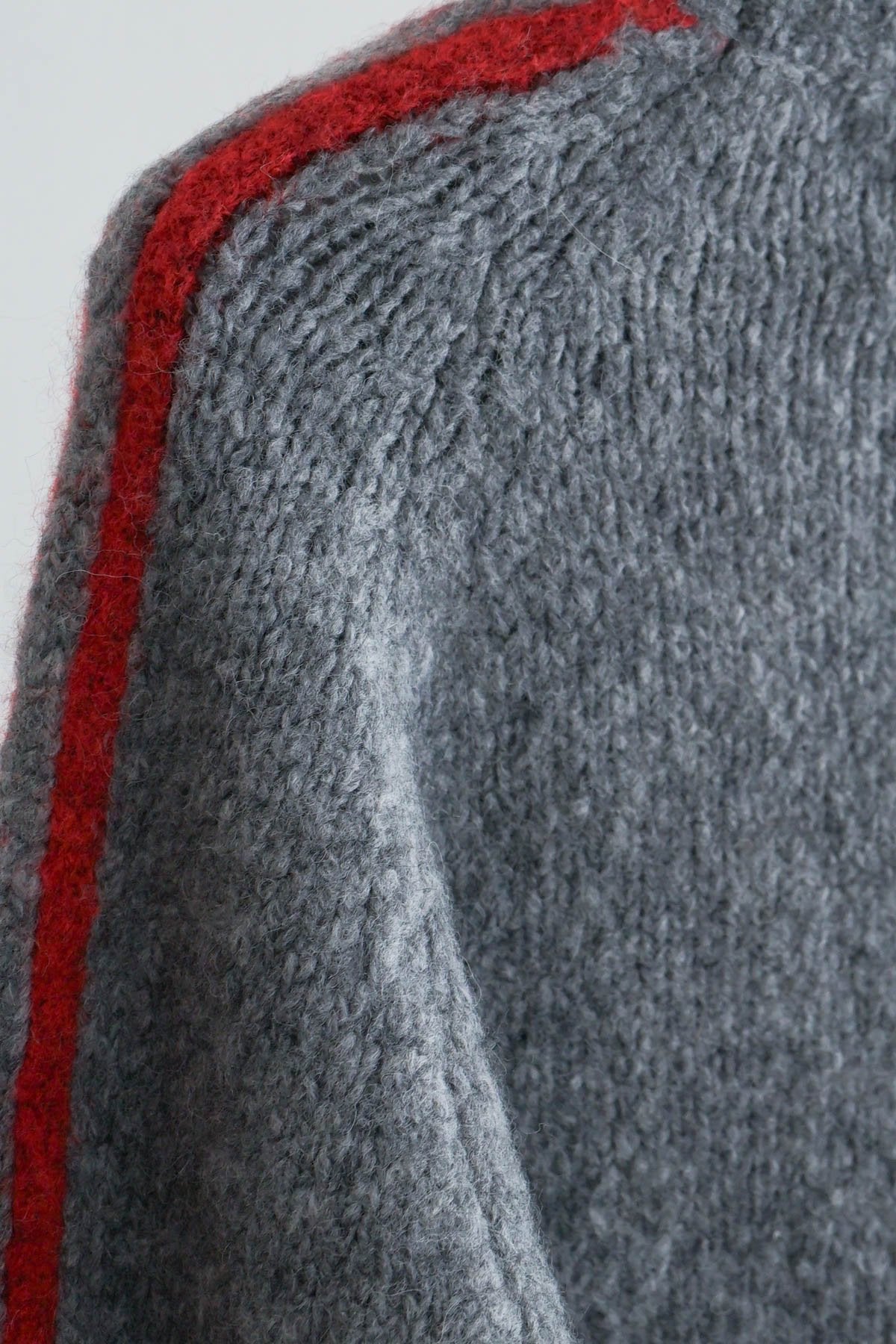 Paloma Wool Grand Slam Grey Crewneck Sweater Raglan