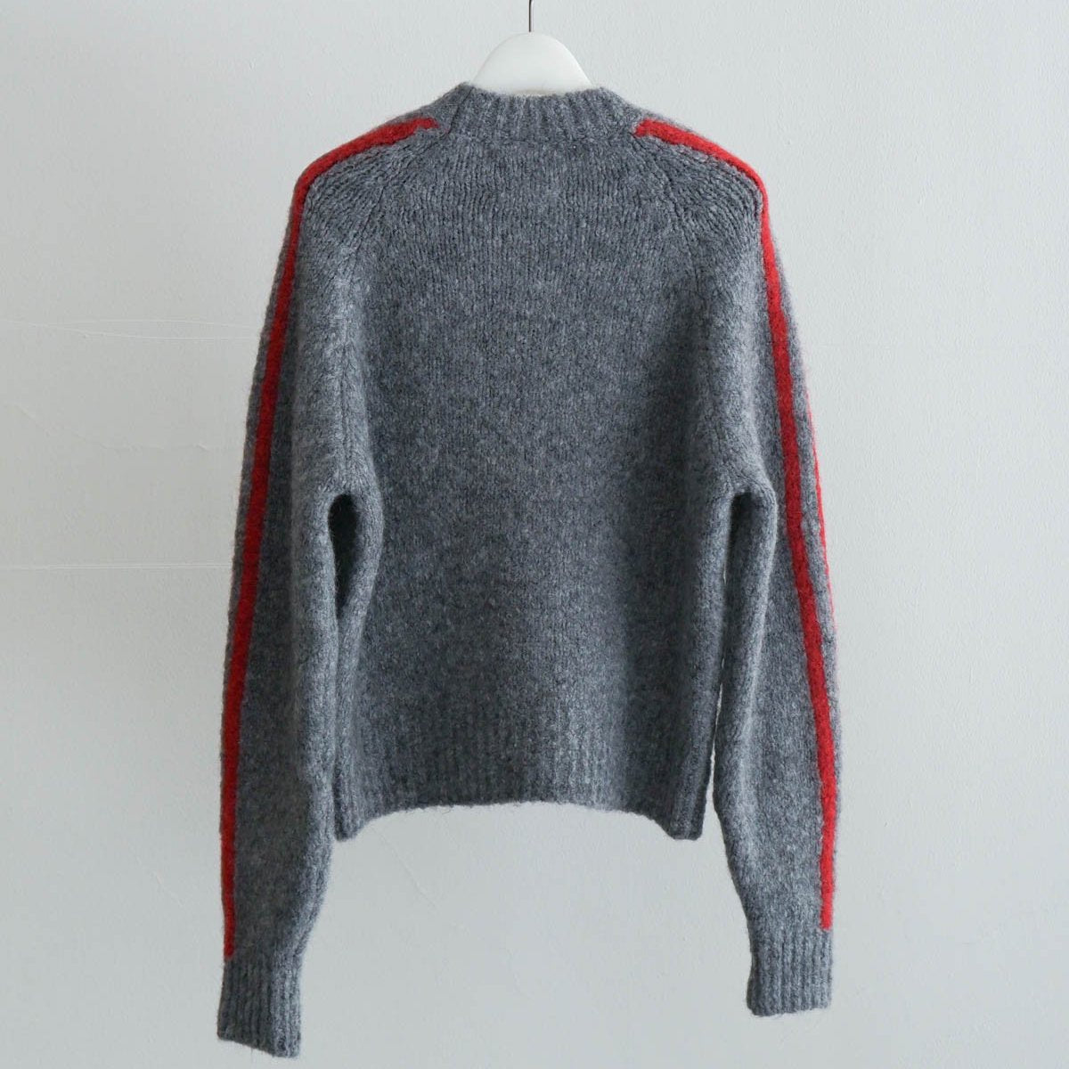 Paloma Wool Grand Slam Grey Crewneck Sweater Raglan