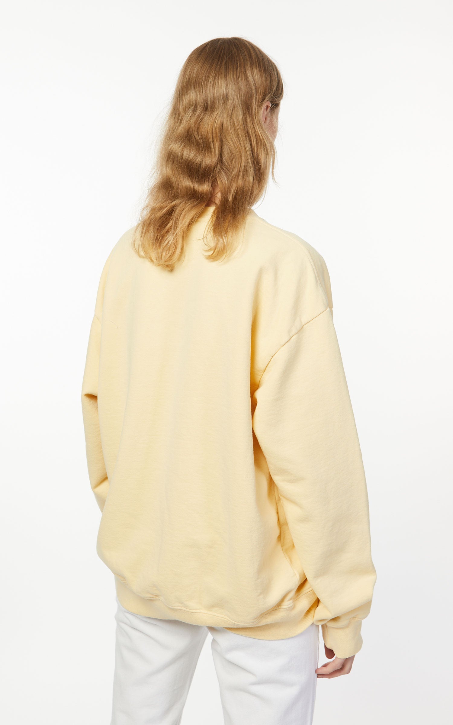 Sporty Rich Venice Crewneck Sweatshirt Lemon