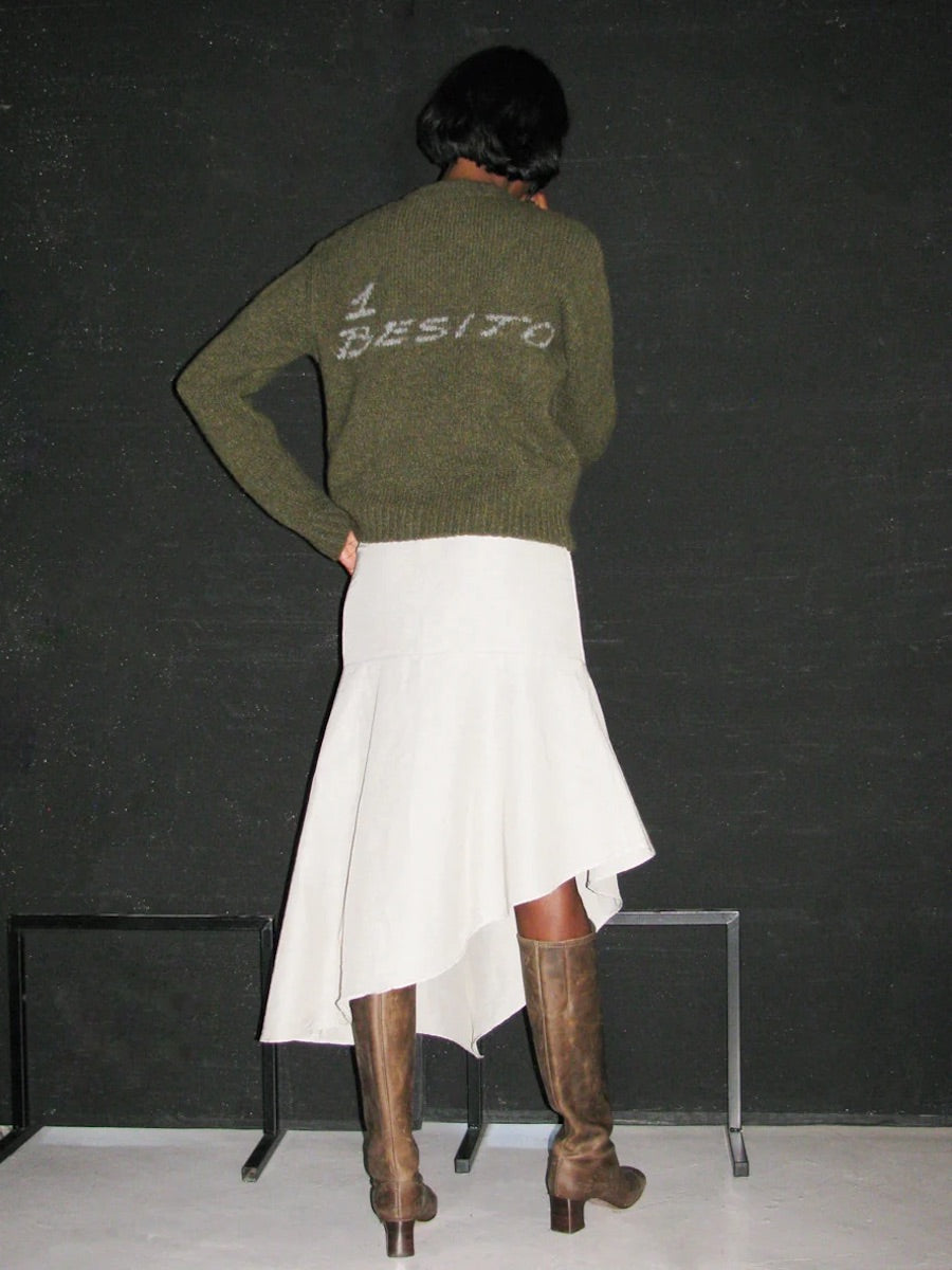 Paloma Wool 1 Besito Intarsia Crewneck Alpaca Sweater