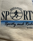 Sporty Rich Venice Crewneck Sweatshirt Lemon